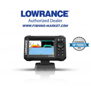 LOWRANCE Сонар и GPS картограф Eagle 5 с 83/200 kHz HDI сонда - BG Menu и карта